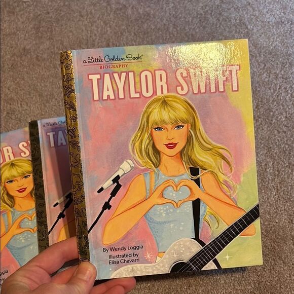 Taylor Swift Illustrated  “a little Golden Book” Books Set - Picture 2 of 4